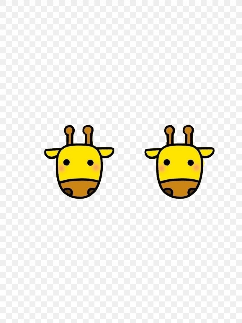 Northern Giraffe Avatar Icon, PNG, 900x1200px, Northern Giraffe, Avatar, Cartoon, Emoticon, Giraffe Download Free