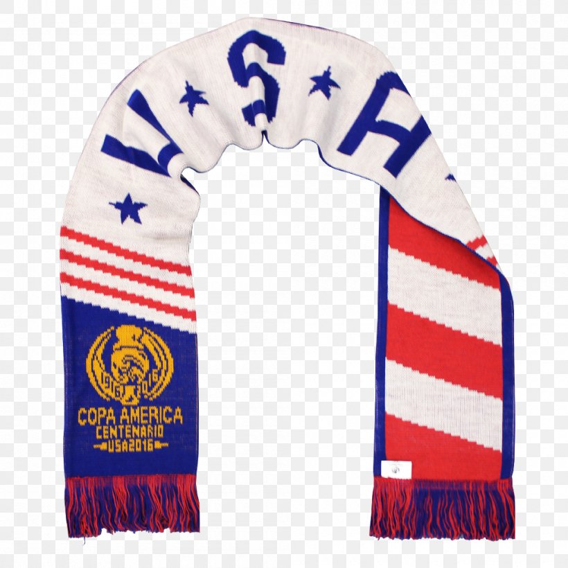 Scarf Copa América Centenario United States Cobalt Blue Sleeve, PNG, 1000x1000px, Scarf, Americans, Blue, Cobalt, Cobalt Blue Download Free