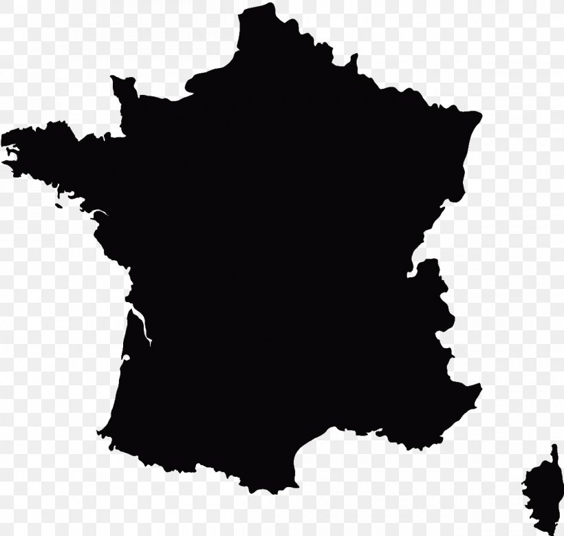 France Vector Map Royalty-free, PNG, 1200x1141px, France, Atlas, Black, Black And White, Blank Map Download Free