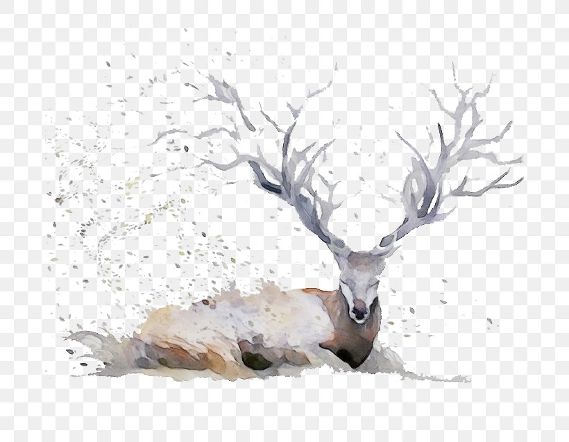 Ink Abstract Background, PNG, 768x637px, Watercolor, Abstract Art, Artist, Canvas, Deer Download Free