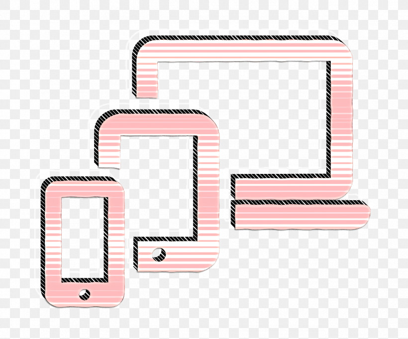 Phone Tablet And Laptop Icon Technology Icon Ipad Icon, PNG, 1284x1068px, Technology Icon, Geometry, Ipad Icon, Line, Mathematics Download Free