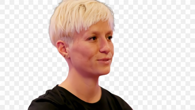 Soccer Cartoon, PNG, 2668x1500px, Megan Rapinoe, Blond, Bowl, Bowl Cut, Cheek Download Free