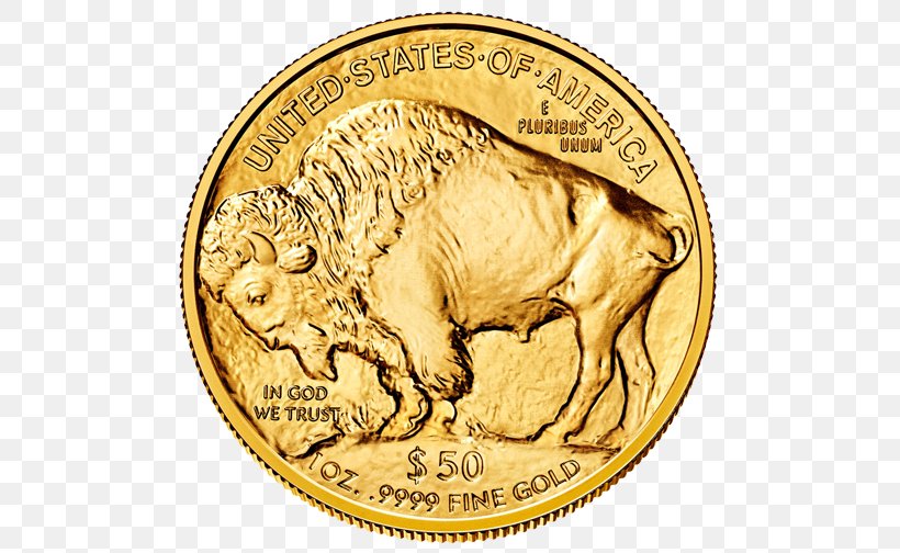 American Buffalo American Gold Eagle Bullion Coin, PNG, 504x504px, American Buffalo, American Bison, American Gold Eagle, American Silver Eagle, Buffalo Nickel Download Free