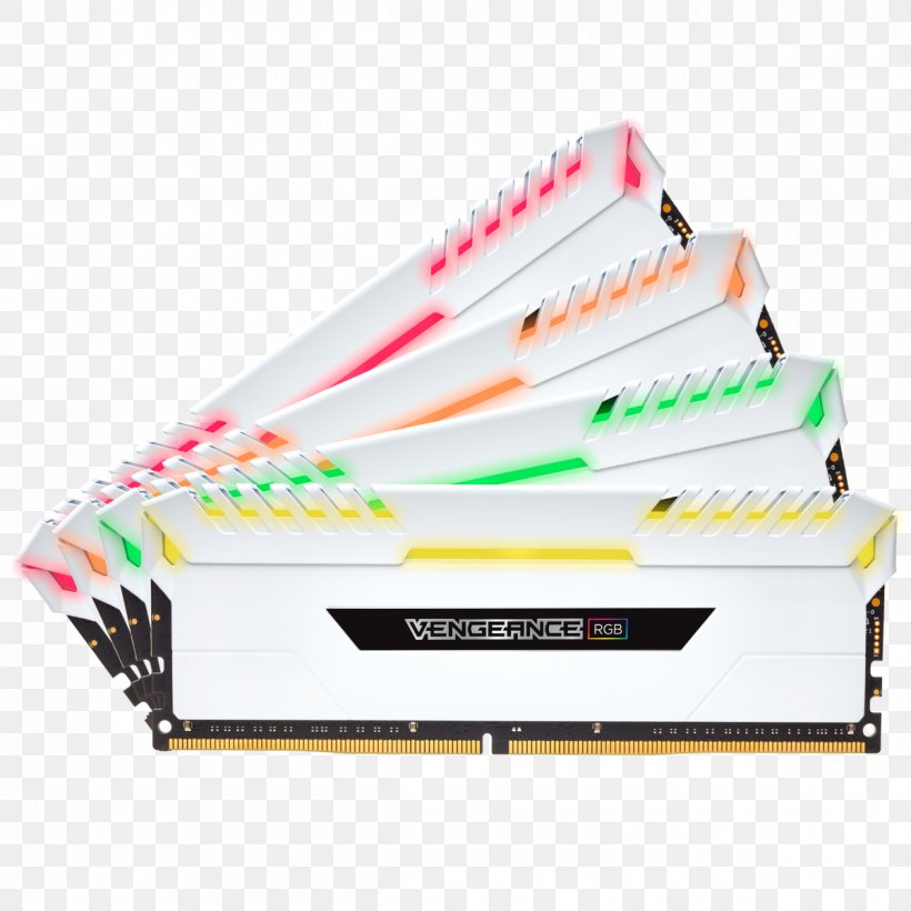 DDR4 SDRAM Corsair Components Corsair Vengeance RGB DDR4 DIMM RGB Color Model, PNG, 1200x1200px, Ddr4 Sdram, Computer Memory, Corsair Components, Corsair Vengeance Rgb Ddr4, Dimm Download Free