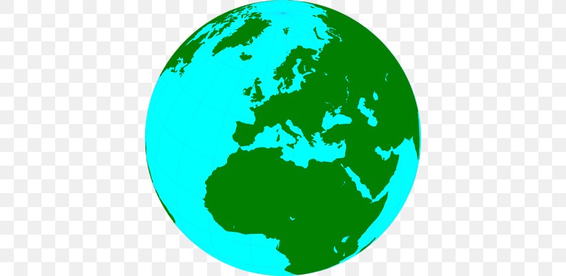 Europe Globe Clip Art, PNG, 400x400px, Europe, Aqua, Earth, Globe, Green Download Free
