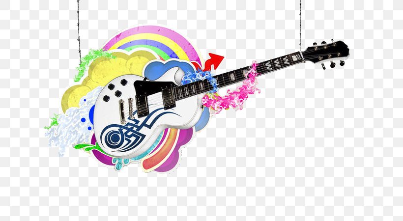 Guitar 4K Resolution High-definition Television Wallpaper, PNG, 800x450px, Watercolor, Cartoon, Flower, Frame, Heart Download Free