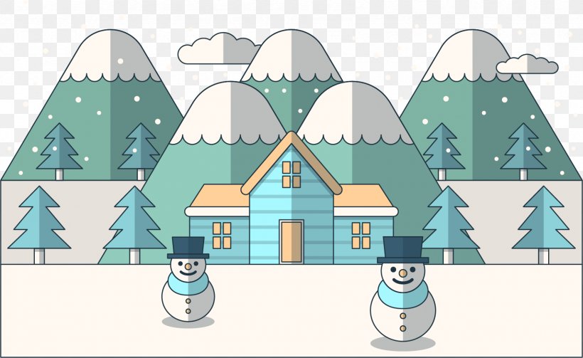 Snowman Euclidean Vector Winter, PNG, 1691x1038px, Snowman, Area, Cartoon, Christmas, Drawing Download Free