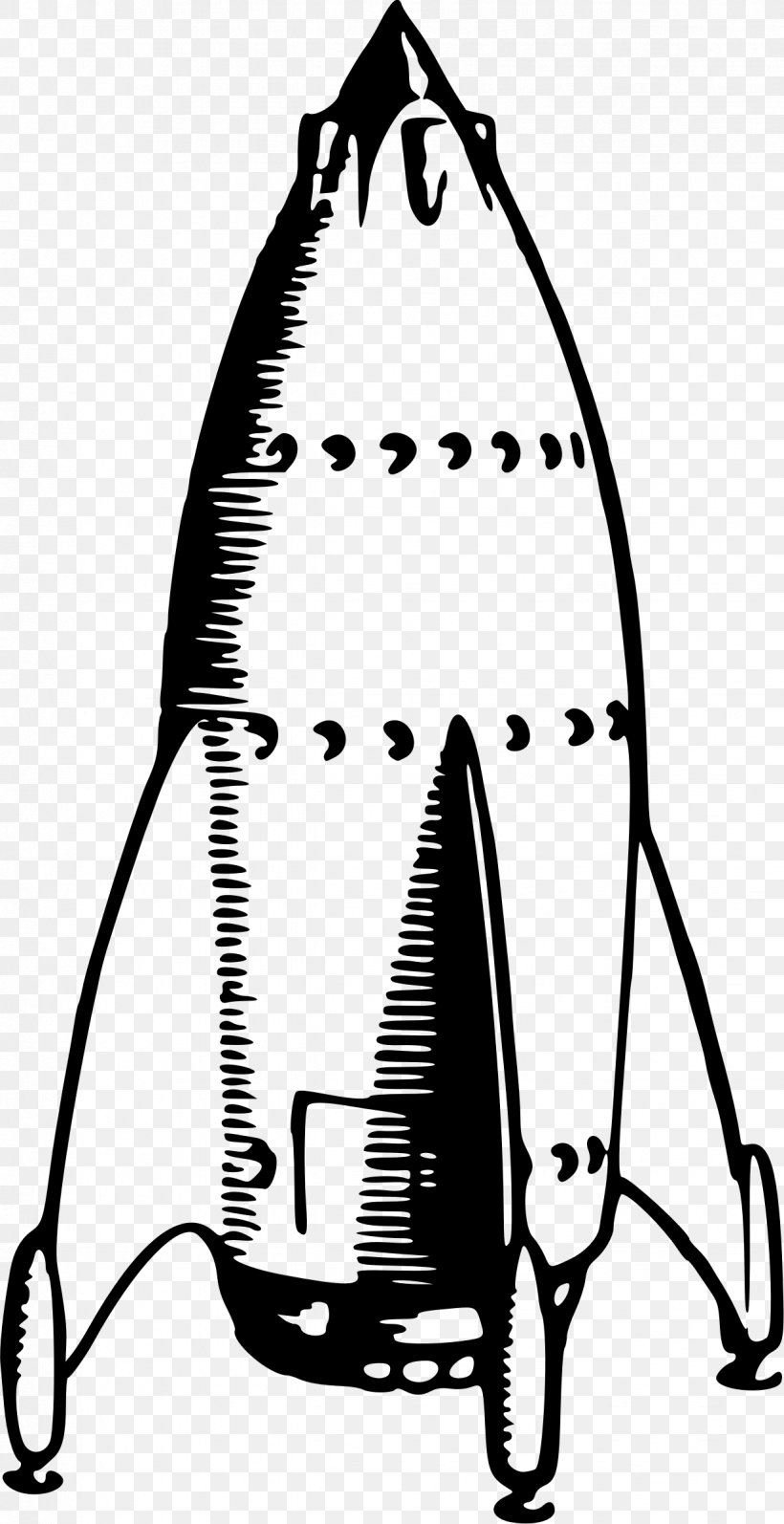 Spacecraft Rocket Clip Art, PNG, 1234x2399px, Spacecraft, Area, Artwork, Astronaut, Black And White Download Free