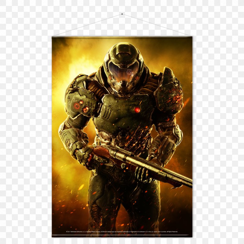 Doom Eternal Doom 3 Doom II Doomguy, PNG, 1200x1200px, Doom, Bethesda Softworks, Cyberdemon, Doom 3, Doom Eternal Download Free