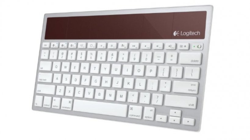 Computer Keyboard Logitech Photovoltaic Keyboard Apple, PNG, 1282x722px, Computer Keyboard, Apple, Bluetooth, Computer, Computer Component Download Free