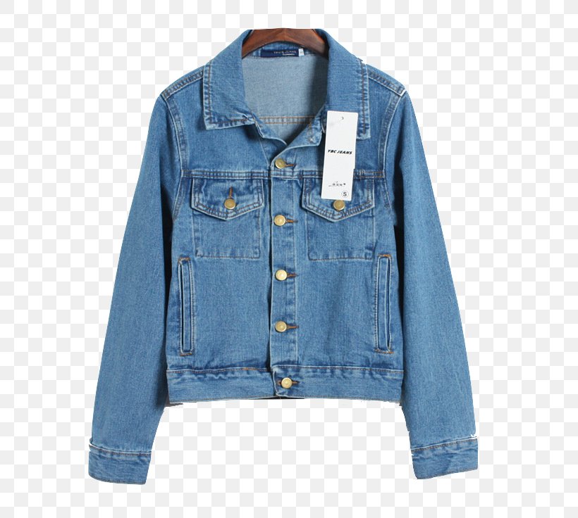 Denim Jacket T-shirt Textile Jeans, PNG, 740x736px, Denim, Button, Clothing, Cotton, Jacket Download Free