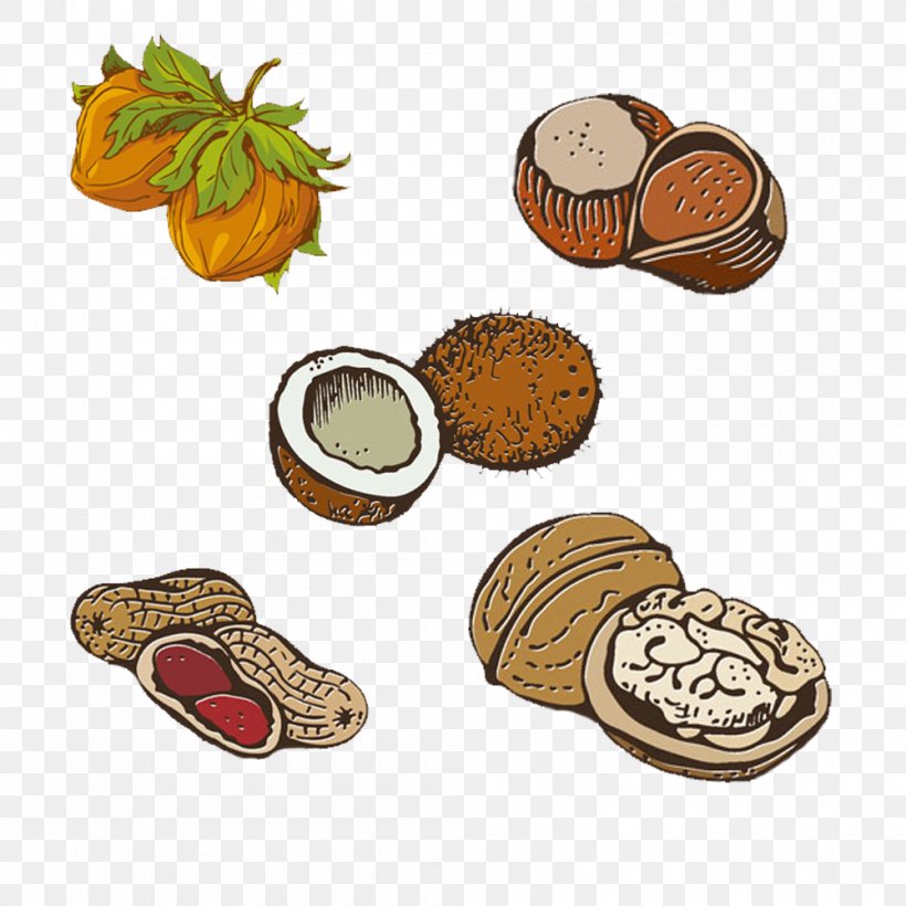 Walnut Peanut Snack, PNG, 1000x1000px, Walnut, Commodity, Designer, Dried Fruit, Food Download Free