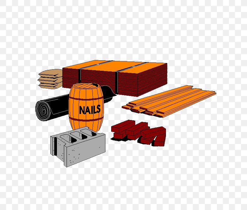 Building Materials Clip Art, PNG, 700x700px, Building Materials, Architectural Engineering, Building, Material, Orange Download Free