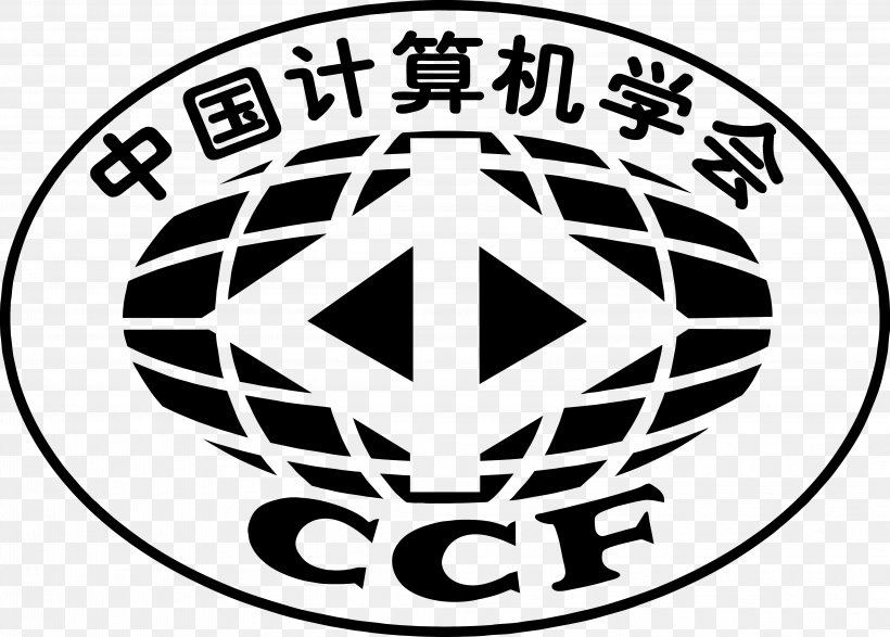 China Computer Science IEEE Computer Society CCF, PNG, 4165x2984px, China, Area, Big Data, Black And White, Brand Download Free