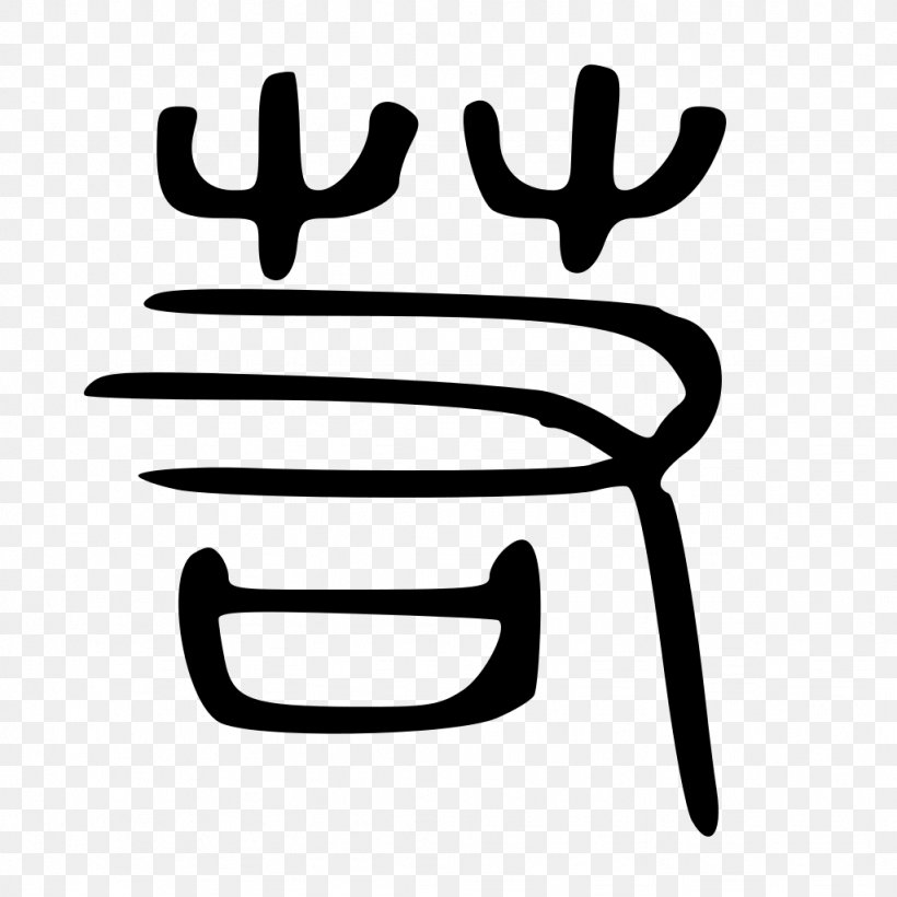 Chinese Characters Chinese Character Classification Signe Writing Radical 38, PNG, 1024x1024px, Chinese Characters, Antler, Black And White, Chinese, Chinese Character Classification Download Free