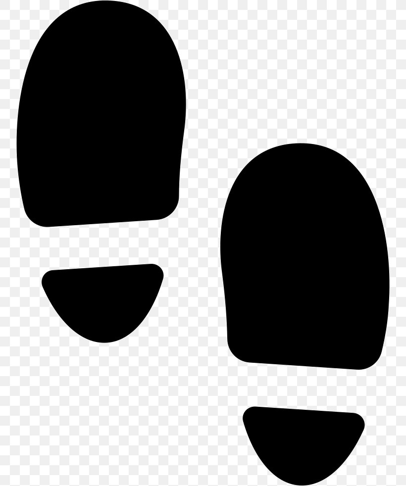 Footprint, PNG, 754x982px, Footprint, Black, Black And White, Foot, Headgear Download Free