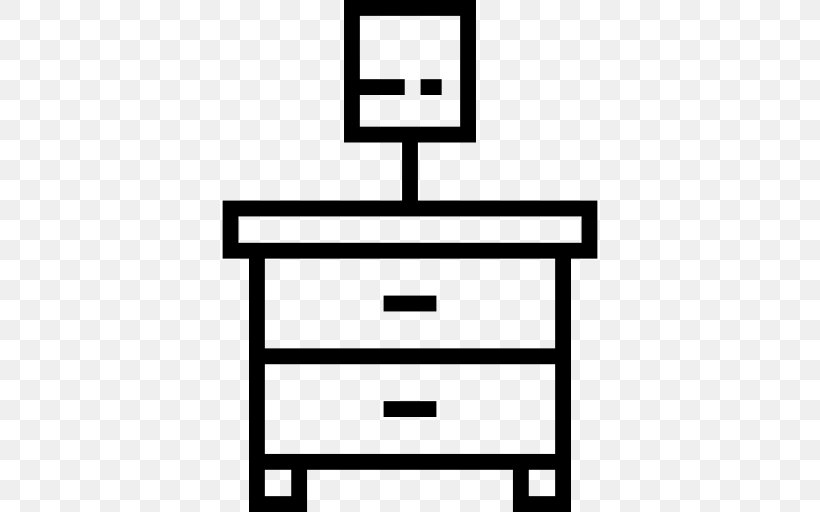 Furniture Black And White Technology, PNG, 512x512px, Symbol, Area, Black And White, Furniture, Line Art Download Free