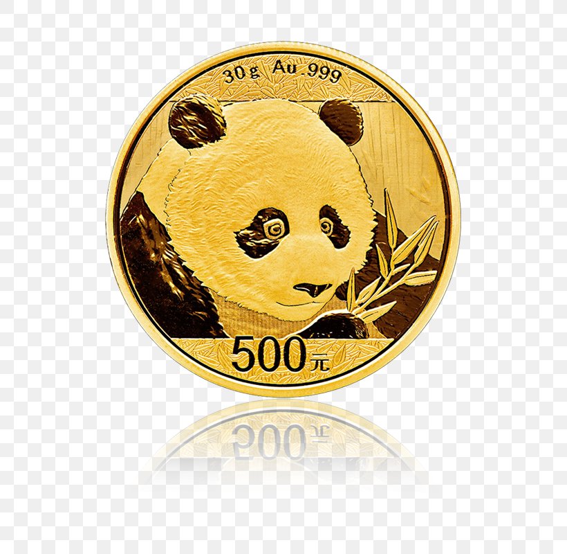 Giant Panda Chinese Gold Panda Central Mint Bullion, PNG, 800x800px, Giant Panda, Body Jewelry, Bullion, Bullion Coin, Bullionbypost Download Free