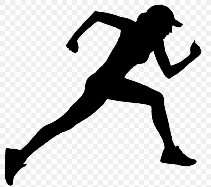 Running Clip Art, PNG, 843x750px, Running, Arm, Black, Black And White, Footwear Download Free
