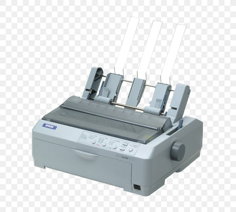 Dot Matrix Printer Epson LQ-590 Dot Matrix Printing, PNG, 709x737px, Dot Matrix Printer, Dot Matrix, Dot Matrix Printing, Dots Per Inch, Electronic Device Download Free