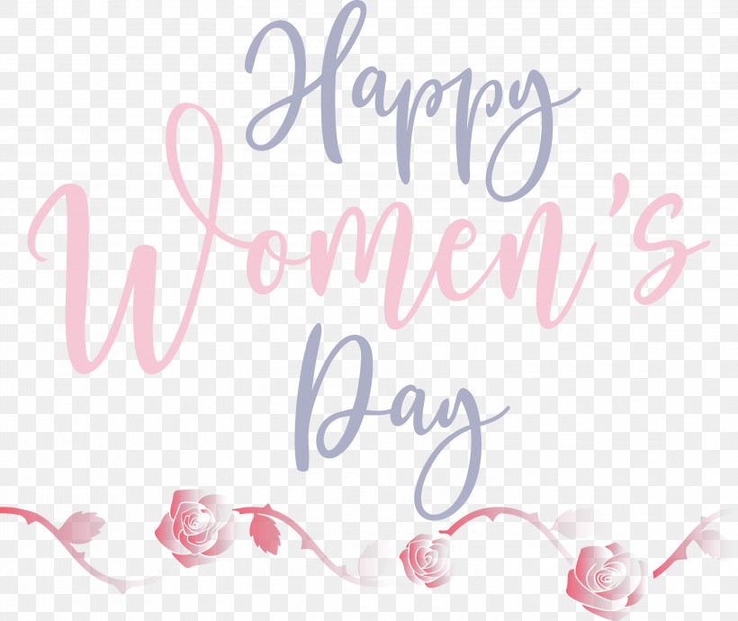 Happy Womens Day Womens Day, PNG, 3000x2526px, Happy Womens Day, Floral Design, Flower, Garden Roses, Logo Download Free