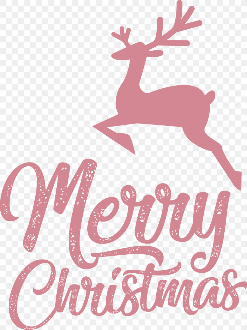 Merry Christmas, PNG, 2245x3000px, Merry Christmas, Antler, Biology, Deer, Logo Download Free