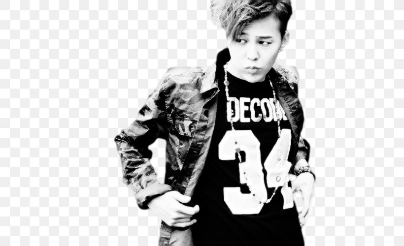 T-shirt BIGBANG K-pop CROOKED GD&TOP, PNG, 500x500px, Tshirt, Bang Bang Bang, Bigbang, Black And White, Crooked Download Free