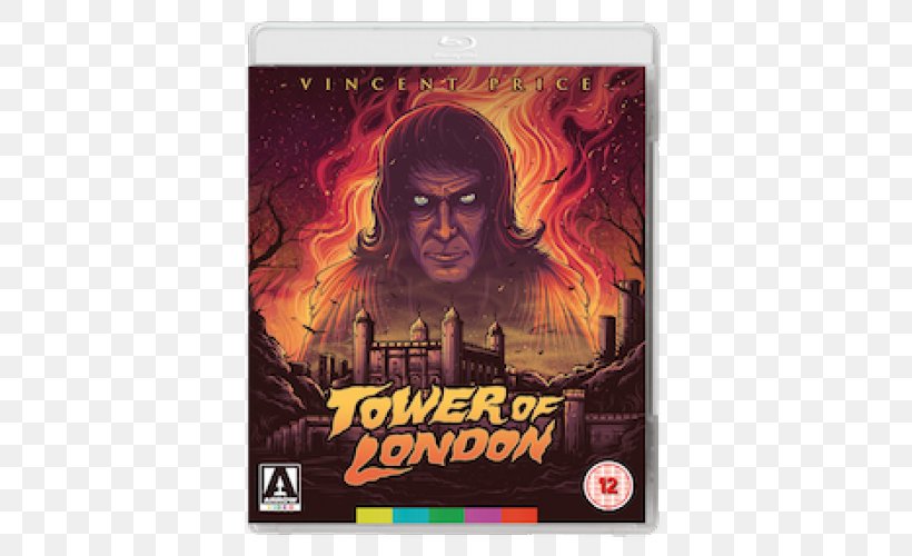 Vincent Price Tower Of London Arrow Films Blu-ray Disc, PNG, 500x500px, Vincent Price, Arrow Films, Bluray Disc, Dvd, Film Download Free