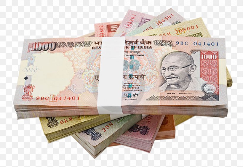 Indian Rupee Currency Banknote Money, PNG, 850x585px, India, Bank, Banknote, Cash, Currency Download Free