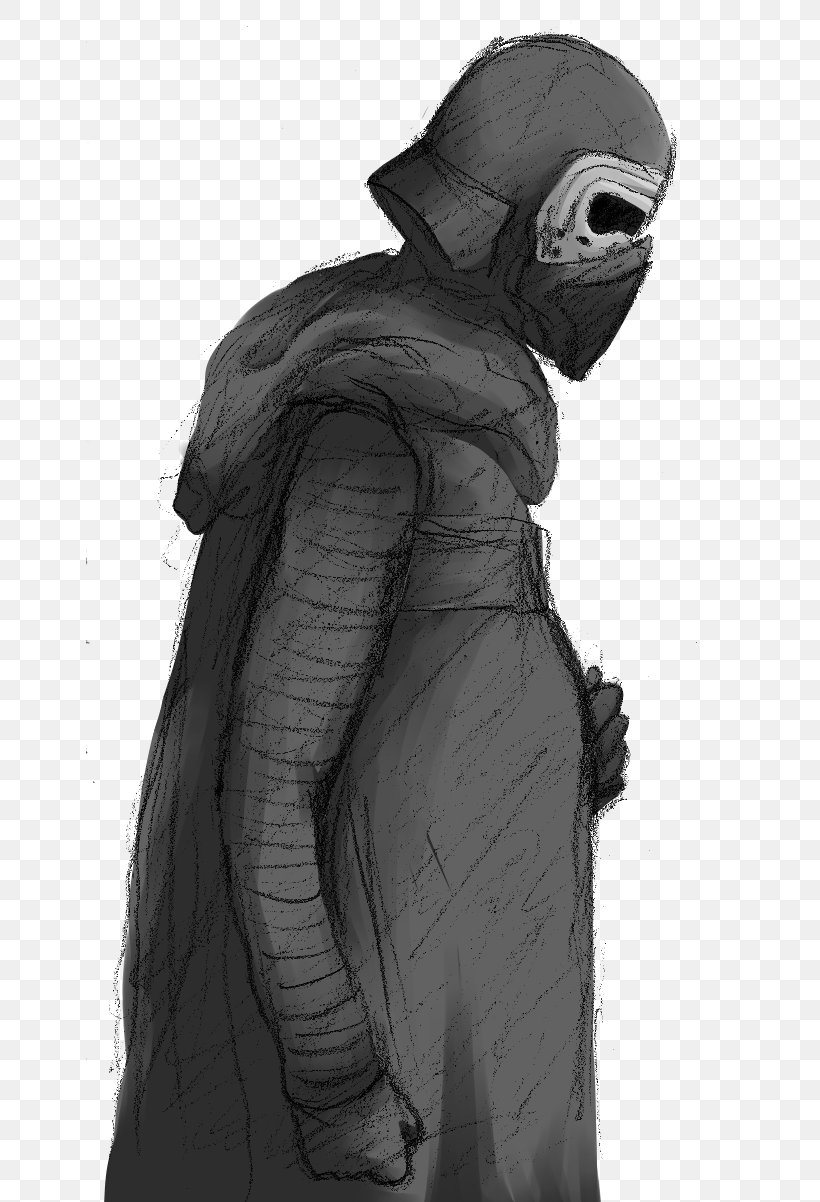 Kylo Ren General Hux Anakin Skywalker Star Wars Character, PNG, 648x1202px, Kylo Ren, Anakin Skywalker, Art, Black And White, Character Download Free