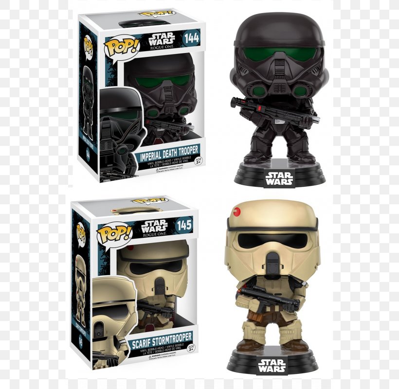 Stormtrooper Funko Bobblehead Action & Toy Figures Scarif, PNG, 800x800px, Stormtrooper, Action Toy Figures, Bobblehead, Collectable, Death Star Download Free
