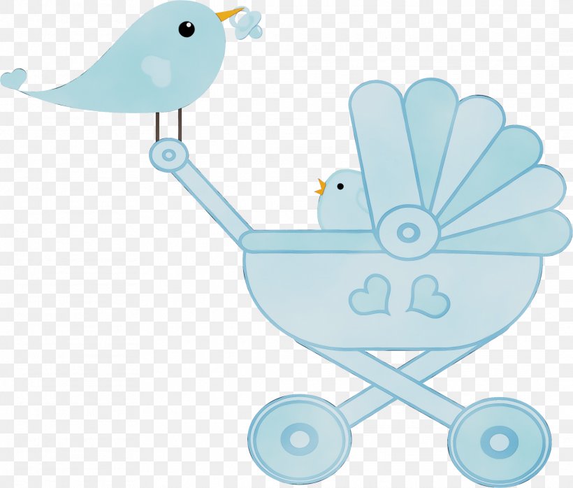 Cartoon Baby Bird, PNG, 2129x1814px, Watercolor, Baby Products, Baby Shower, Baby Transport, Bird Download Free