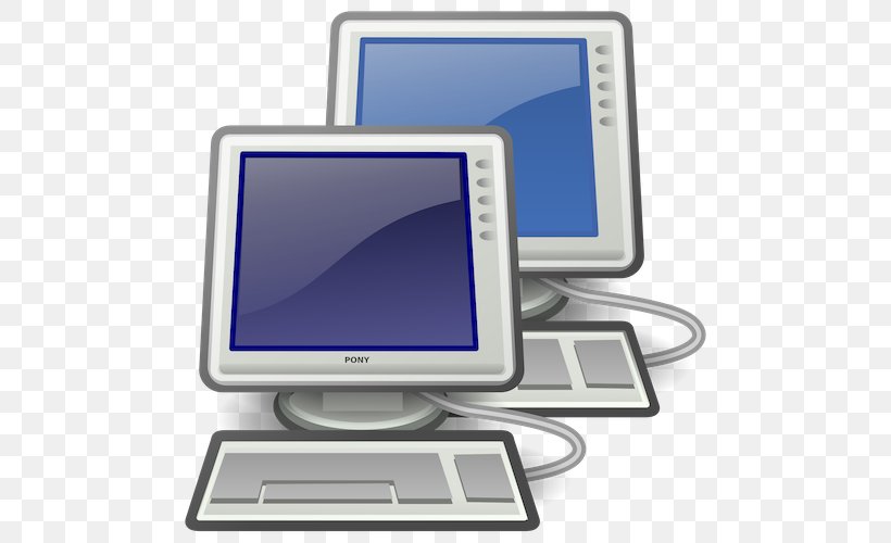 Computer Network Clip Art, PNG, 500x500px, Computer Network, Communication, Computer, Computer Icon, Computer Monitor Download Free