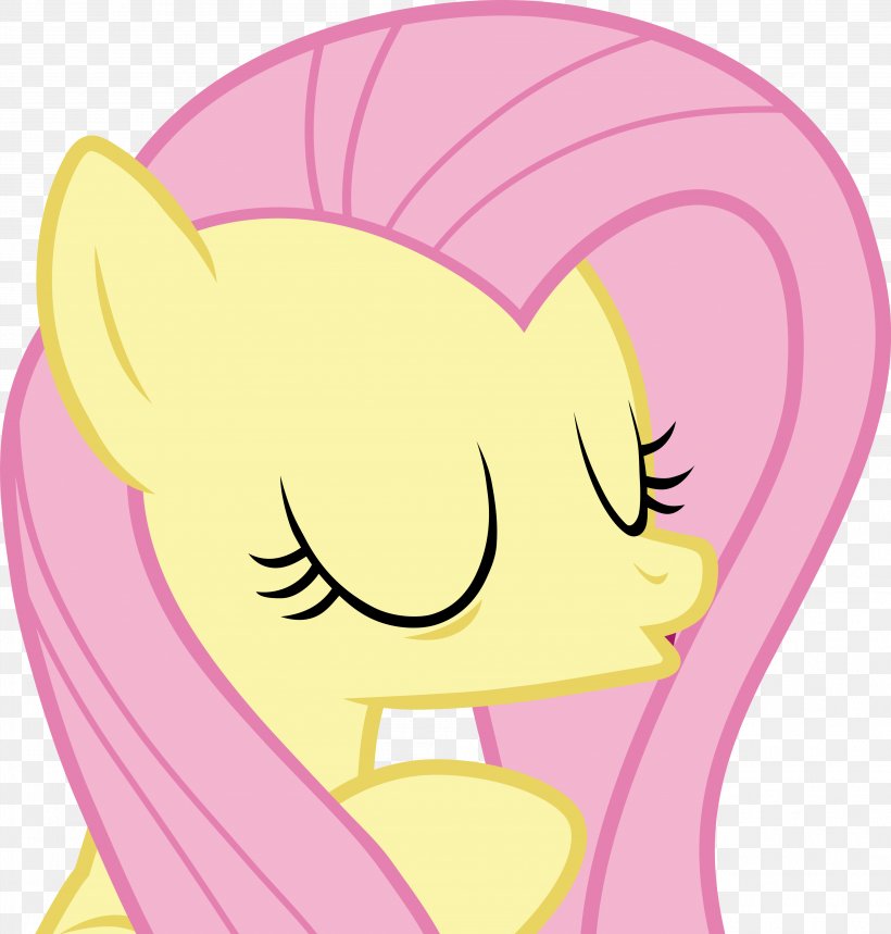 Fluttershy Clip Art Pony Smiley Information, PNG, 3993x4184px, Watercolor, Cartoon, Flower, Frame, Heart Download Free