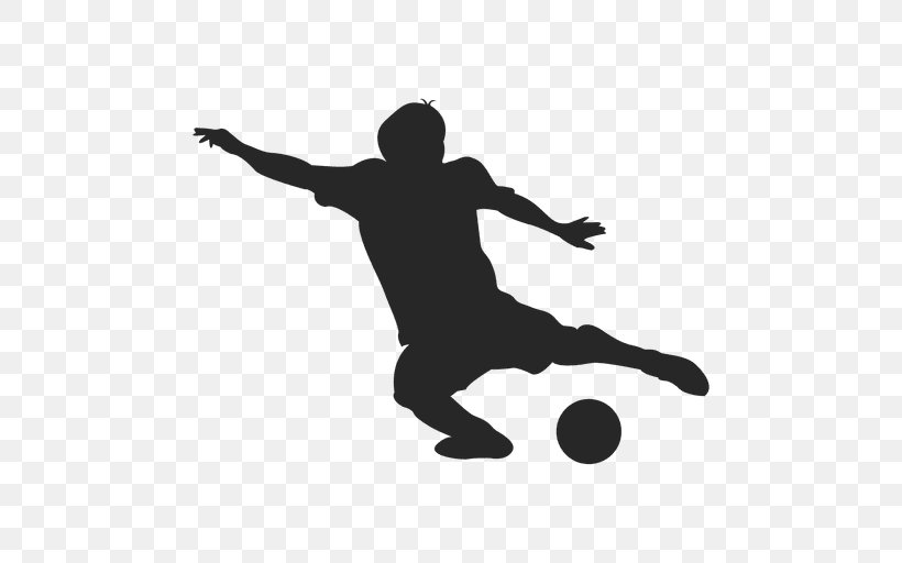 Football Player Sport, PNG, 512x512px, Football Player, Arm, Balance, Ball, Black Download Free
