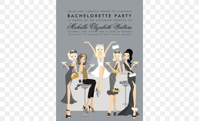 Wedding Invitation Bachelorette Party Bridal Shower Bar, PNG, 500x500px, Wedding Invitation, Advertising, Bachelor Party, Bachelorette Party, Bar Download Free