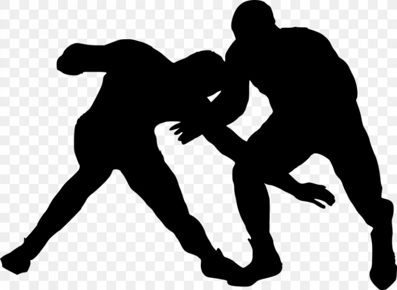Wrestling Sport Clip Art, PNG, 850x621px, Wrestling, Aggression, Arm, Black, Black And White Download Free