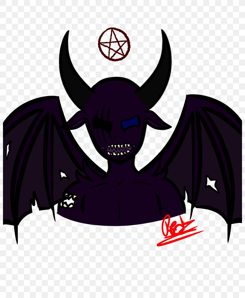Demon Illustration Clip Art Product Purple, PNG, 800x1000px, Demon, Bat, Fictional Character, Legendary Creature, Mammal Download Free