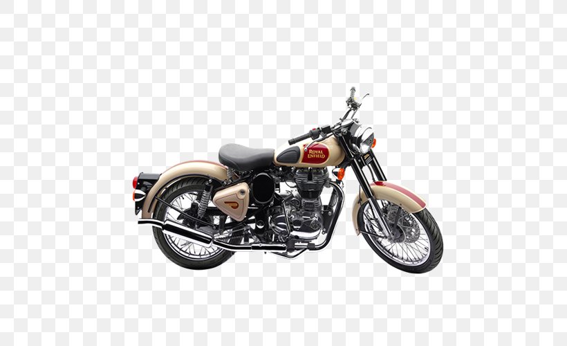 Royal Enfield Bullet Enfield Cycle Co. Ltd Motorcycle Royal Enfield Classic, PNG, 500x500px, Royal Enfield Bullet, Automotive Exhaust, Automotive Exterior, Chopper, Cruiser Download Free