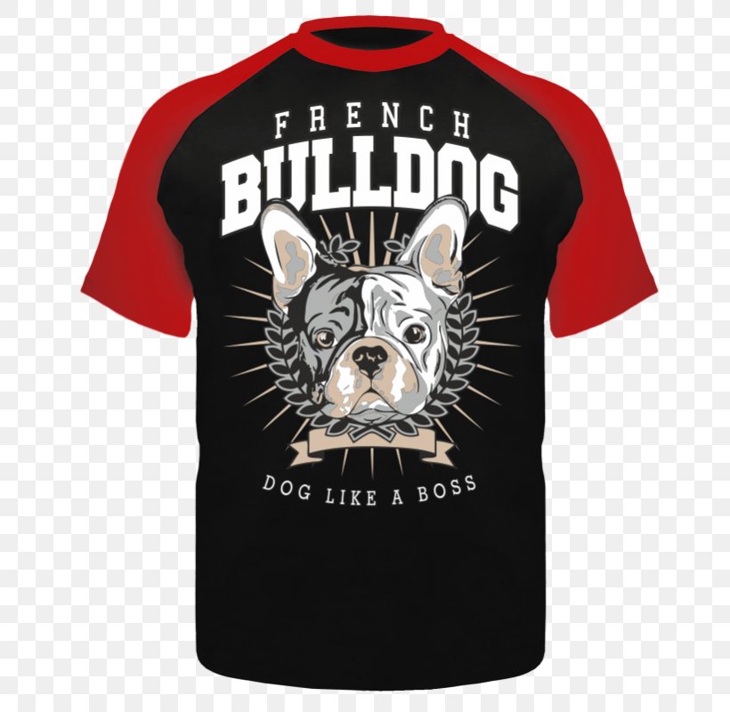 T-shirt French Bulldog Toy Bulldog Dorset Olde Tyme Bulldogge, PNG, 800x800px, Tshirt, Active Shirt, Black, Bluza, Brand Download Free