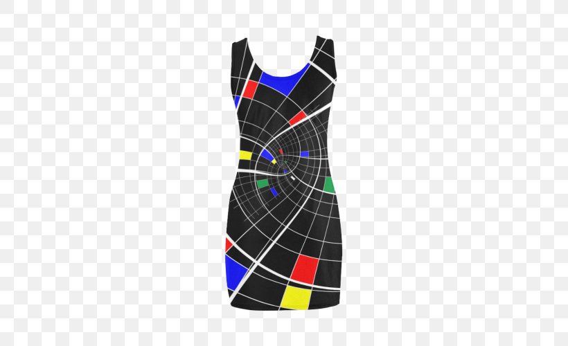 Tartan Sleeve Gilets Dress Neck, PNG, 500x500px, Tartan, Black, Black M, Day Dress, Dress Download Free