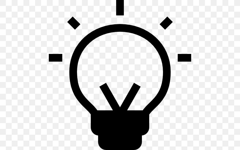 Incandescent Light Bulb Lighting Electric Light Incandescence, PNG, 512x512px, Light, Black, Blackandwhite, Compact Fluorescent Lamp, Electric Battery Download Free