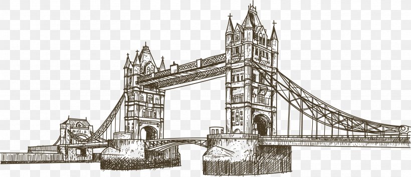 Big Ben Tower Bridge London Bridge Image Clip Art, PNG, 3334x1440px, Big Ben, Arch, Architecture, Bridge, Building Download Free