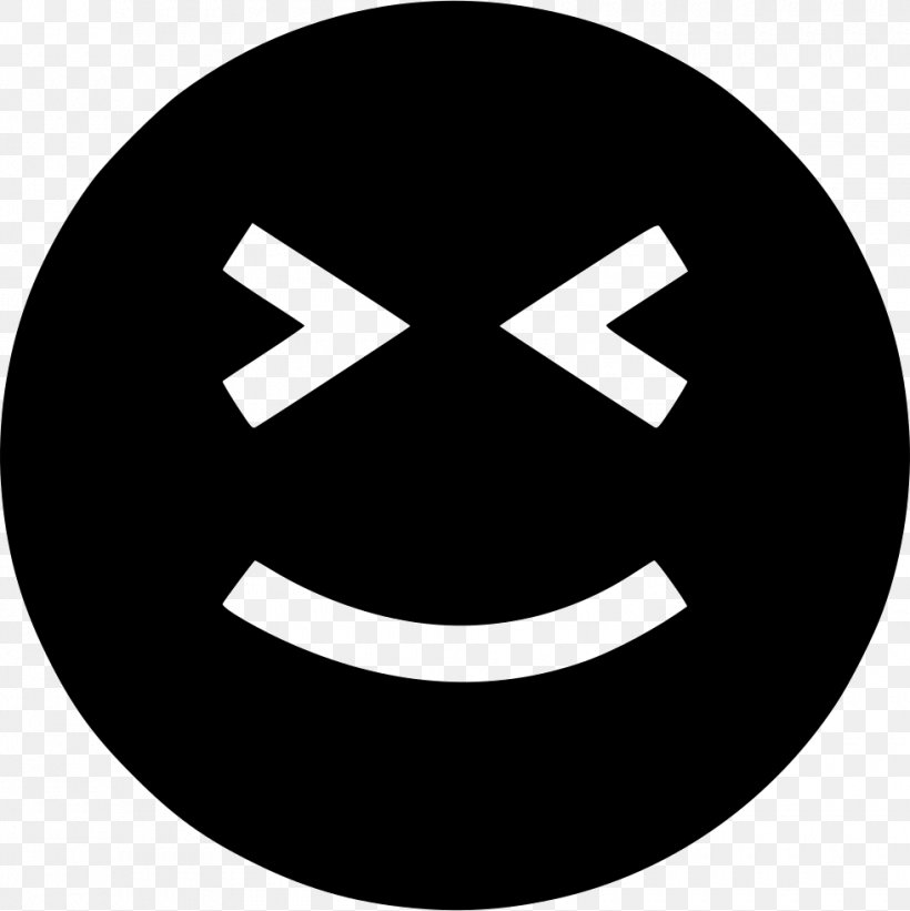 Emoticon VKontakte Symbol Smiley, PNG, 980x982px, Emoticon, Black And White, Designit, Like Button, Logo Download Free