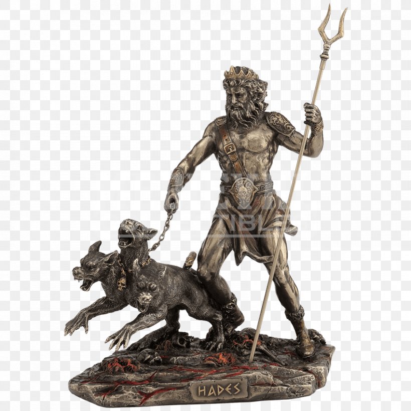 Hades Sculpture Statue Greek Mythology Cerberus, PNG, 850x850px, Hades, Bident, Bronze, Bronze Sculpture, Cerberus Download Free