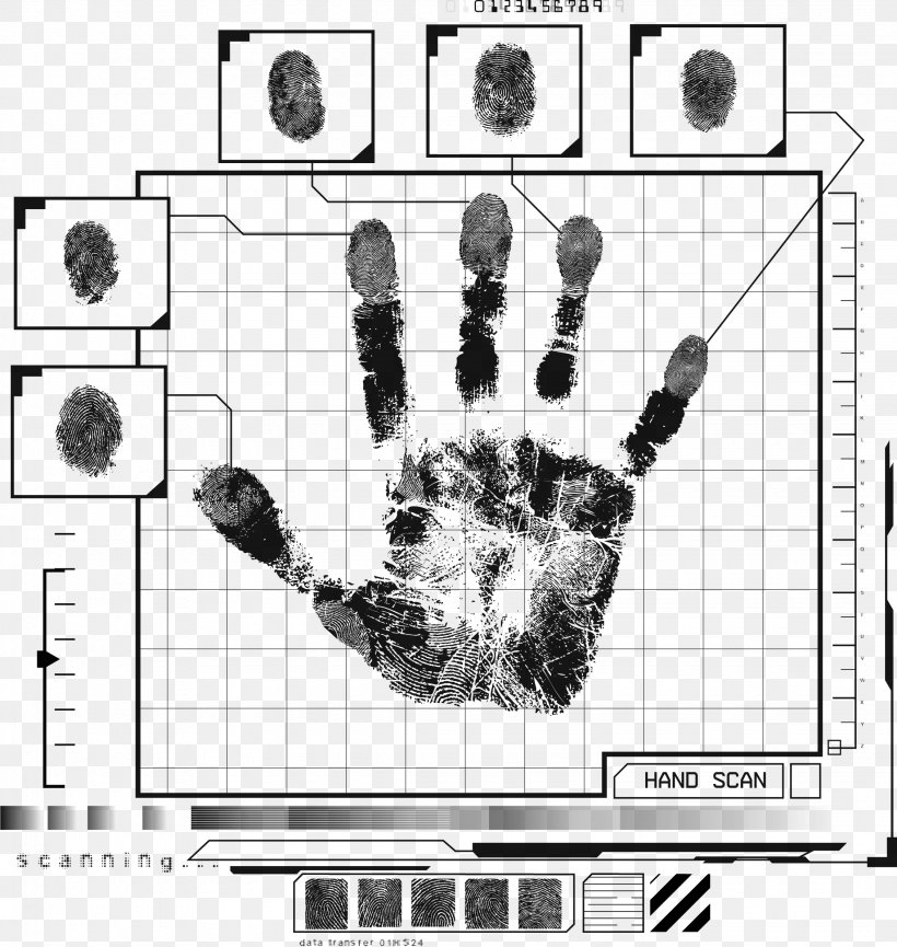 Hand Palm Print Euclidean Vector Fingerprint, PNG, 2260x2386px, Watercolor, Cartoon, Flower, Frame, Heart Download Free