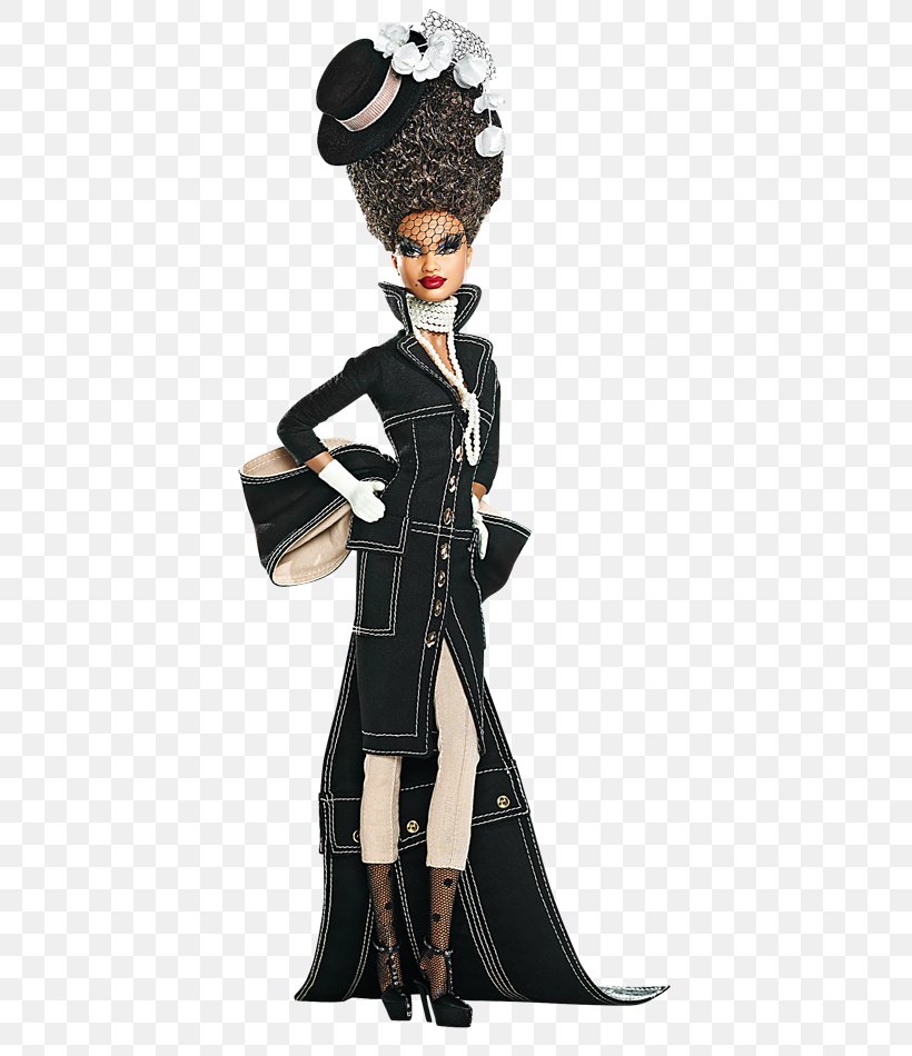 black barbie doll costume