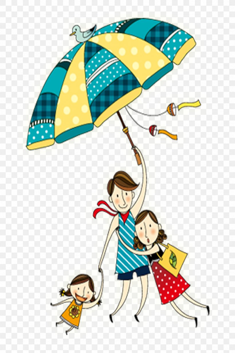 Umbrella, PNG, 1181x1772px, Umbrella, Area, Art, Cartoon, Couple Download Free