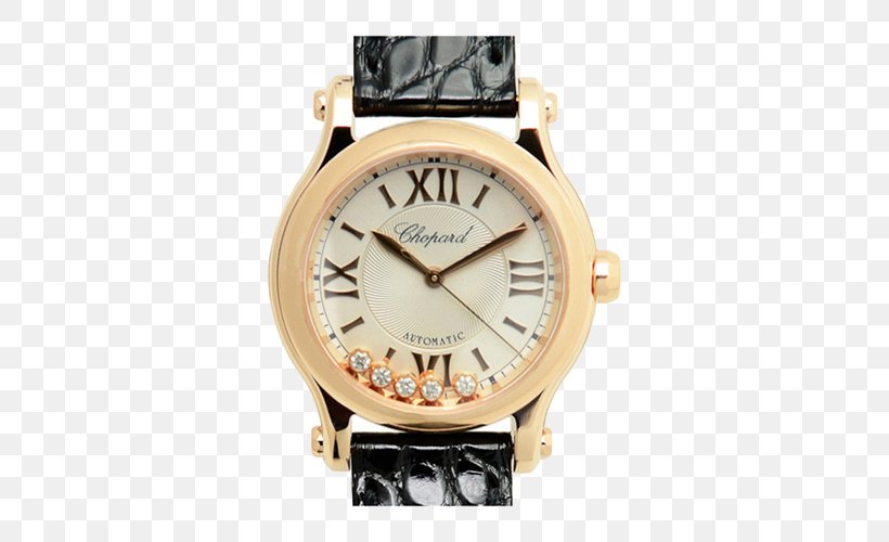 Happy Diamonds Automatic Watch Chopard Luxury Goods, PNG, 500x500px, Happy Diamonds, Automatic Watch, Blancpain, Brand, Chopard Download Free
