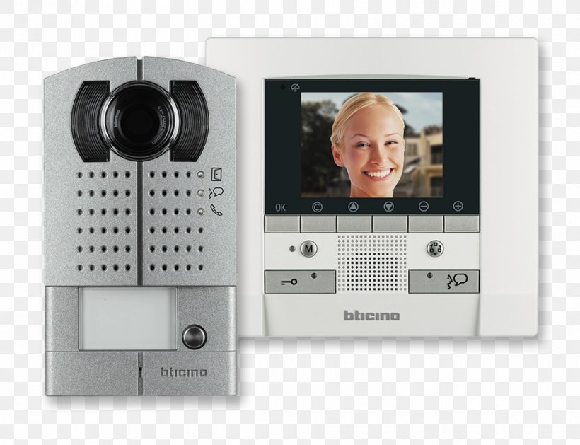 Intercom Bticino Video Door-phone Legrand, PNG, 945x725px, Intercom, Beeldtelefoon, Bticino, Communication, Communication Device Download Free